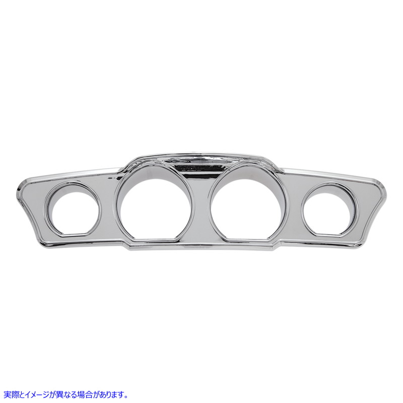 取寄せ Shock＆AweRマルチカラーLEDダッシュアクセント シロ CIRO Dash Accent without LEDs - Chrome 42205 22020218