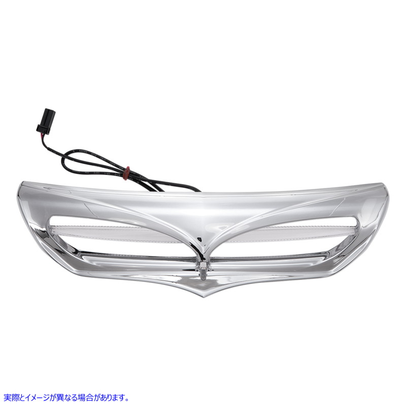 取寄せ LEDフェアリングベントトリム - LEDアクセントライト シロ CIRO Fairing Trim - Chrome - With Light 40010 23500342