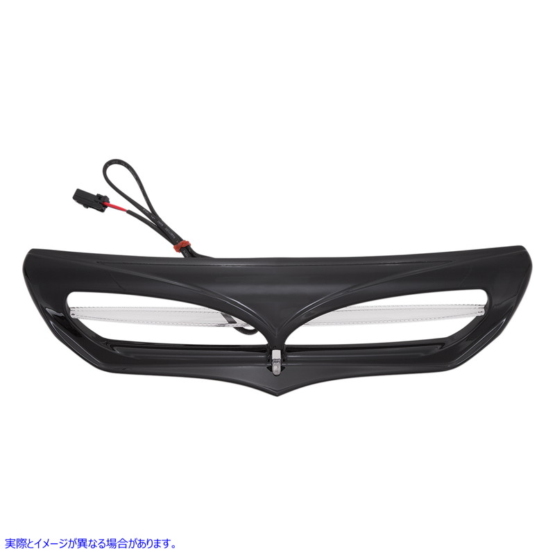 取寄せ LEDフェアリングベントトリム - LEDアクセントライト シロ CIRO Fairing Trim - Black - With Light 40012 23500344