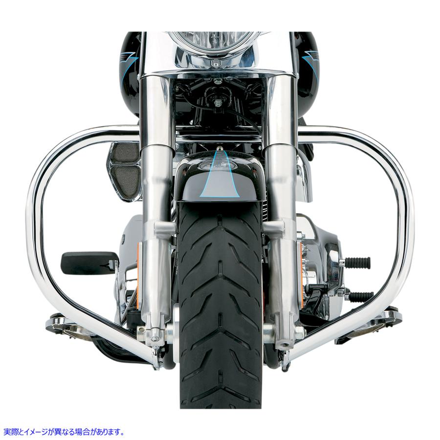 取寄せ 脂肪の多い高速道路バー コブラ Freeway Bar - Fatty - Chrome - FLSTC 601-2205 05051129