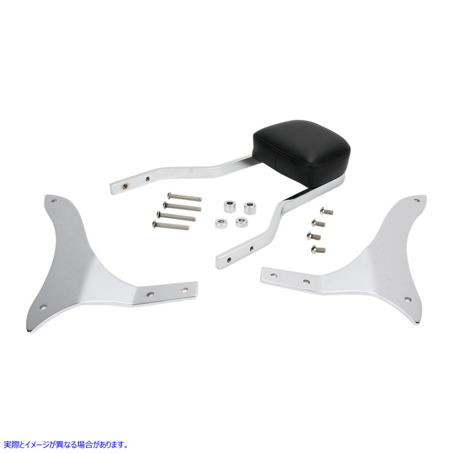 取寄せ Square Sissy Barキット - 短い コブラ Sissy Bar - Short - 1900 Roadliner 02-5760 15010071