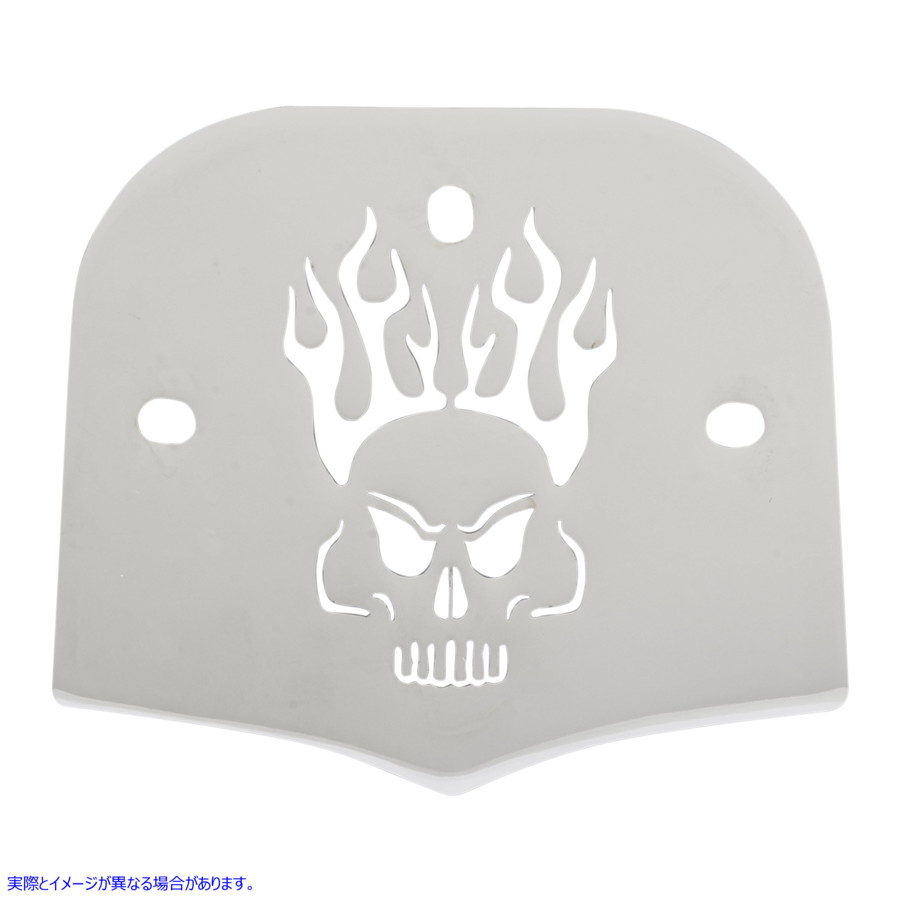 取寄せ 背もたれ挿入 コブラ Short Backrest Insert - Skull 02-5062 15060015