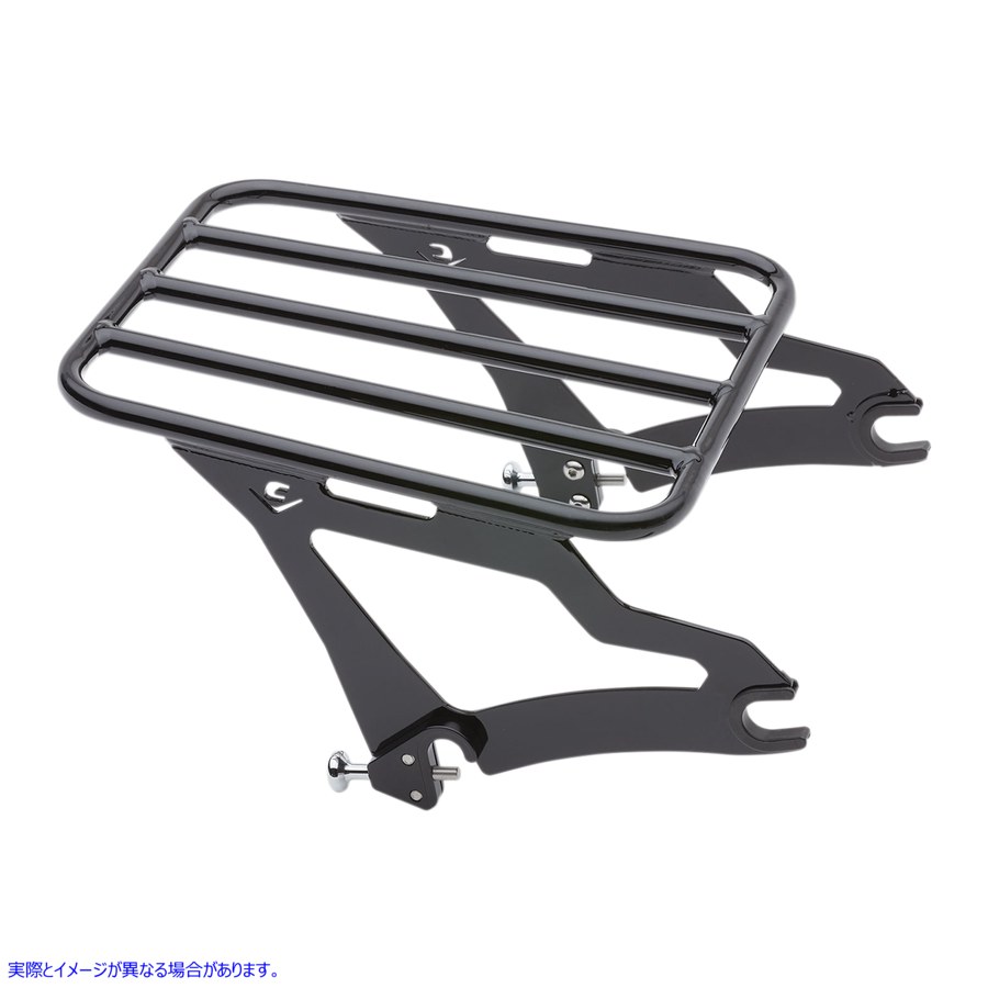 取寄せ 取り外し可能な荷物ラック コブラ Detachable Luggage Rack - Black 602-2500B 15060039