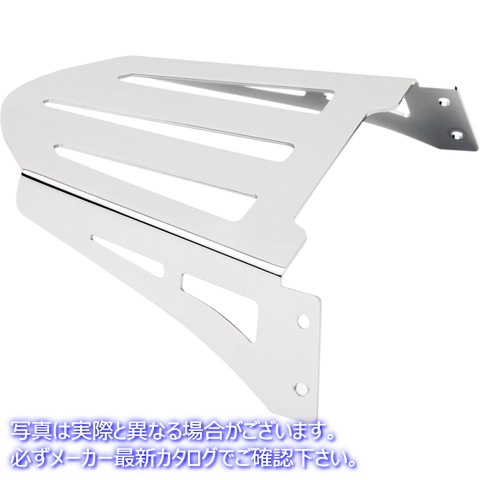 取寄せ コブラシシーバーの荷物ラック コブラ Sissy Bar Luggage Rack - Chrome - Formed 02-3600 15100063
