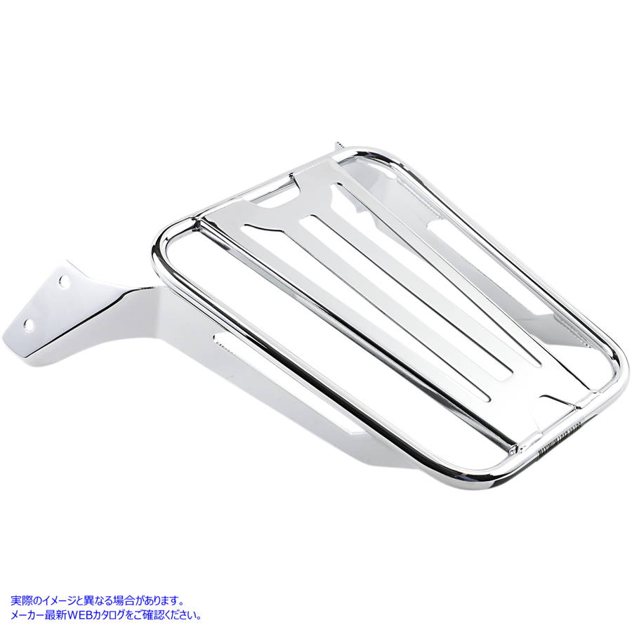 取寄せ コブラ取り外し可能な背もたれの荷物ラック コブラ Sissy Bar Luggage Rack - Chrome - Tubular 602-3502 15100415