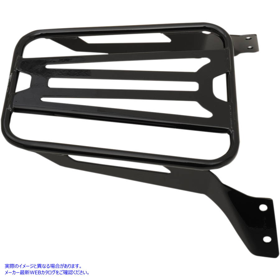 取寄せ コブラ取り外し可能な背もたれの荷物ラック コブラ Sissy Bar Luggage Rack - Black - Tubular 602-3502B 15100416