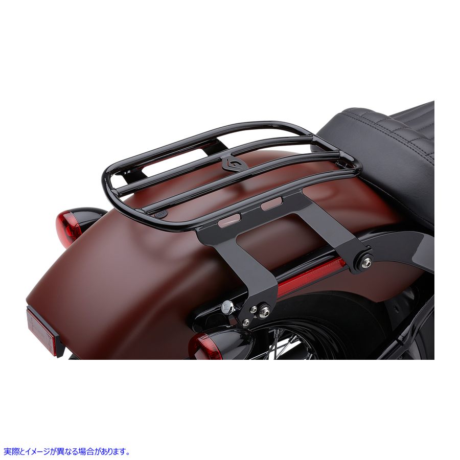 取寄せ 取り外し可能なソロ荷物ラック コブラ Detachable Luggage Rack - Black 602-2510B 15100440