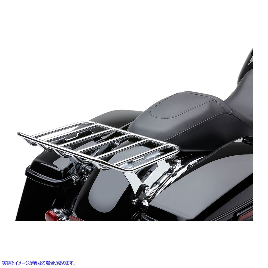取寄せ BigAssR取り外し可能な荷物ラック コブラ Detachable Luggage Rack - Chrome 602-2600 15100501