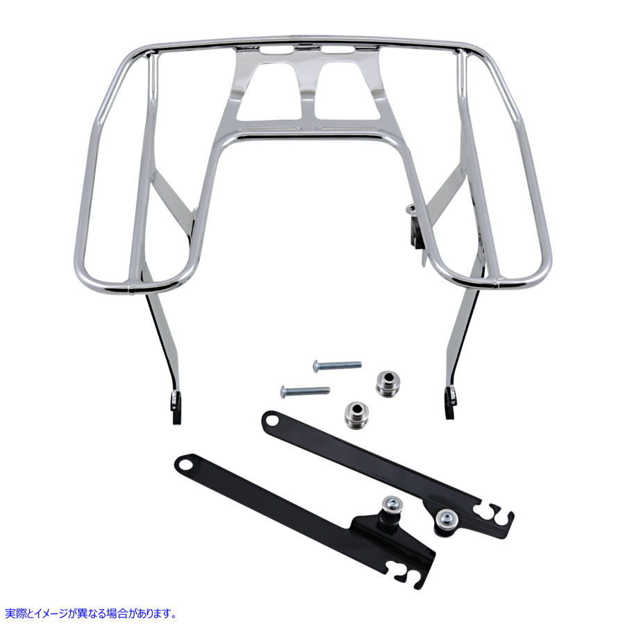 取寄せ BigAssR取り外し可能なラップラック コブラ Detachable Wrap Around Rack - Chrome 602-2630 15100658