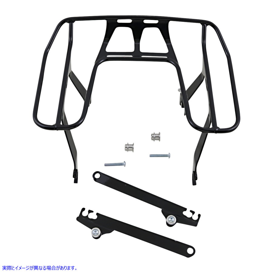 取寄せ BigAssR取り外し可能なラップラック コブラ Detachable Wrap Around Rack - Black 602-2630B 15100659