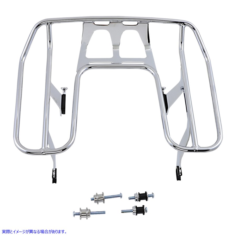 取寄せ BigAssR取り外し可能なラップラック コブラ Detachable Wrap Around Rack - Chrome 602-2620 15100660