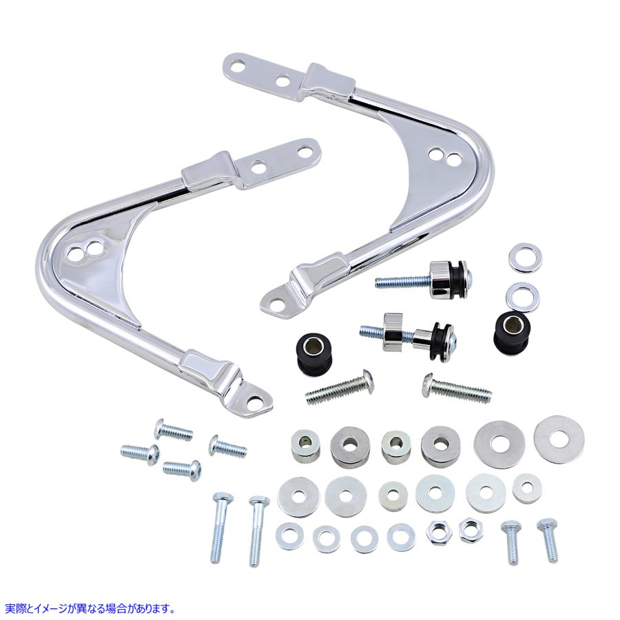 取寄せ 取り外し可能なツアーパックラック取り付けキット コブラ Two-Up Docking Hardware - Rear 602-2103 15100665