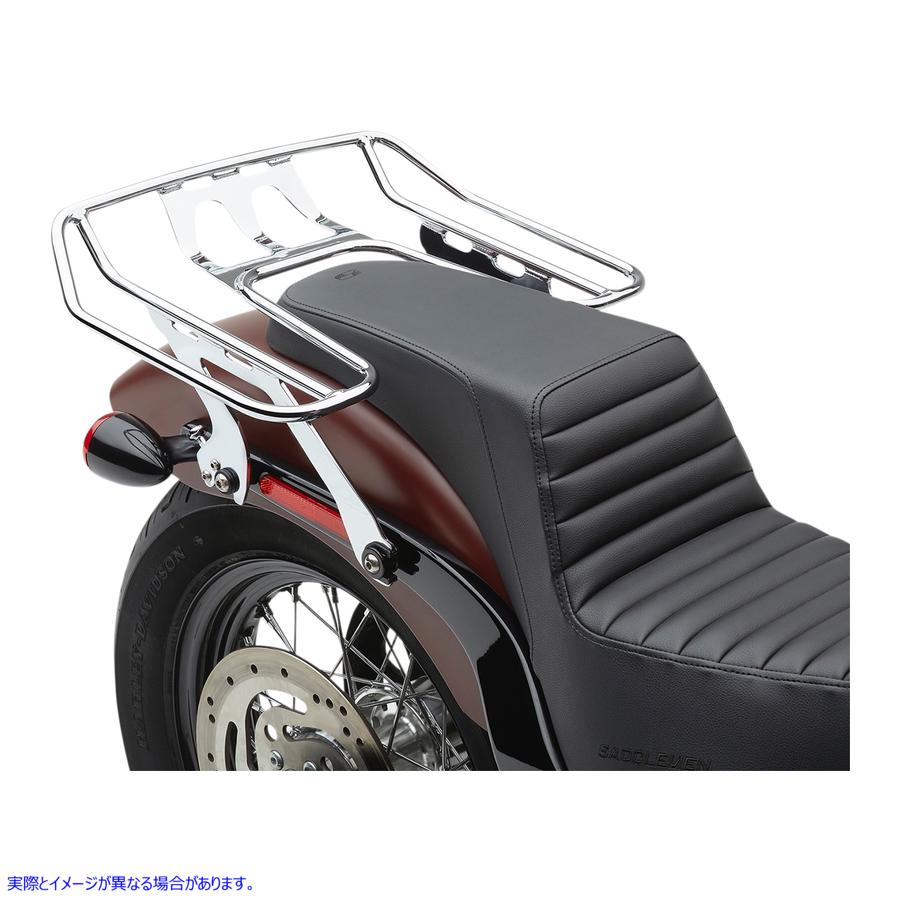 取寄せ BigAssR取り外し可能なラップラック コブラ Detachable Wrap Around Rack - Chrome 602-2611 15100670