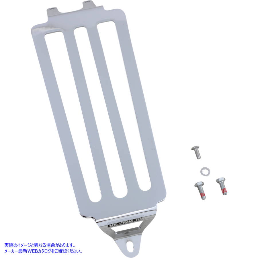 取寄せ 取り外し可能なソロ荷物ラック コブラ Solo Luggage Rack - Chrome - Scout 502-2410 15100852