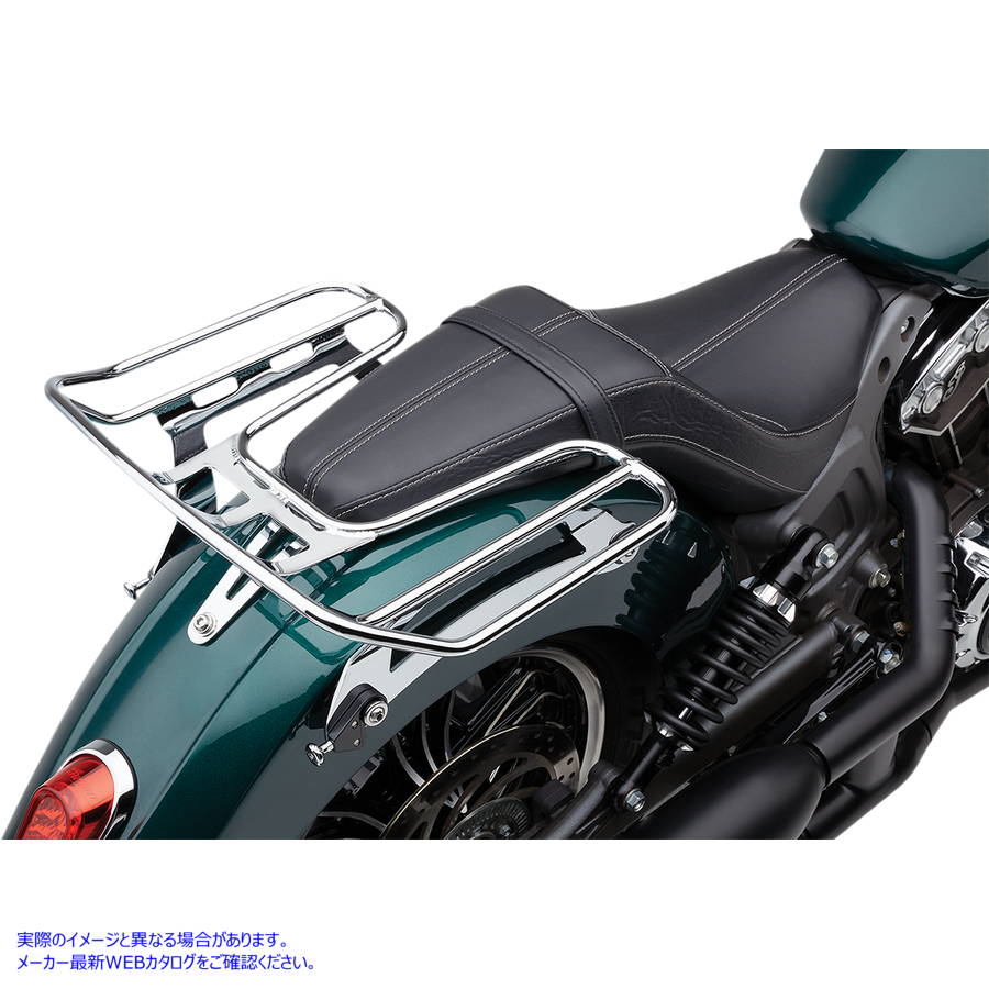 取寄せ 取り外し可能な荷物ラック コブラ Detachable Wrap Around Rack - Chrome - Scout 502-2611 15100858