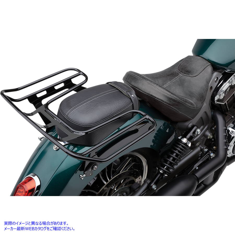 取寄せ 取り外し可能な荷物ラック コブラ Detachable Wrap Around Rack - Black - Scout 502-2612B 15100861