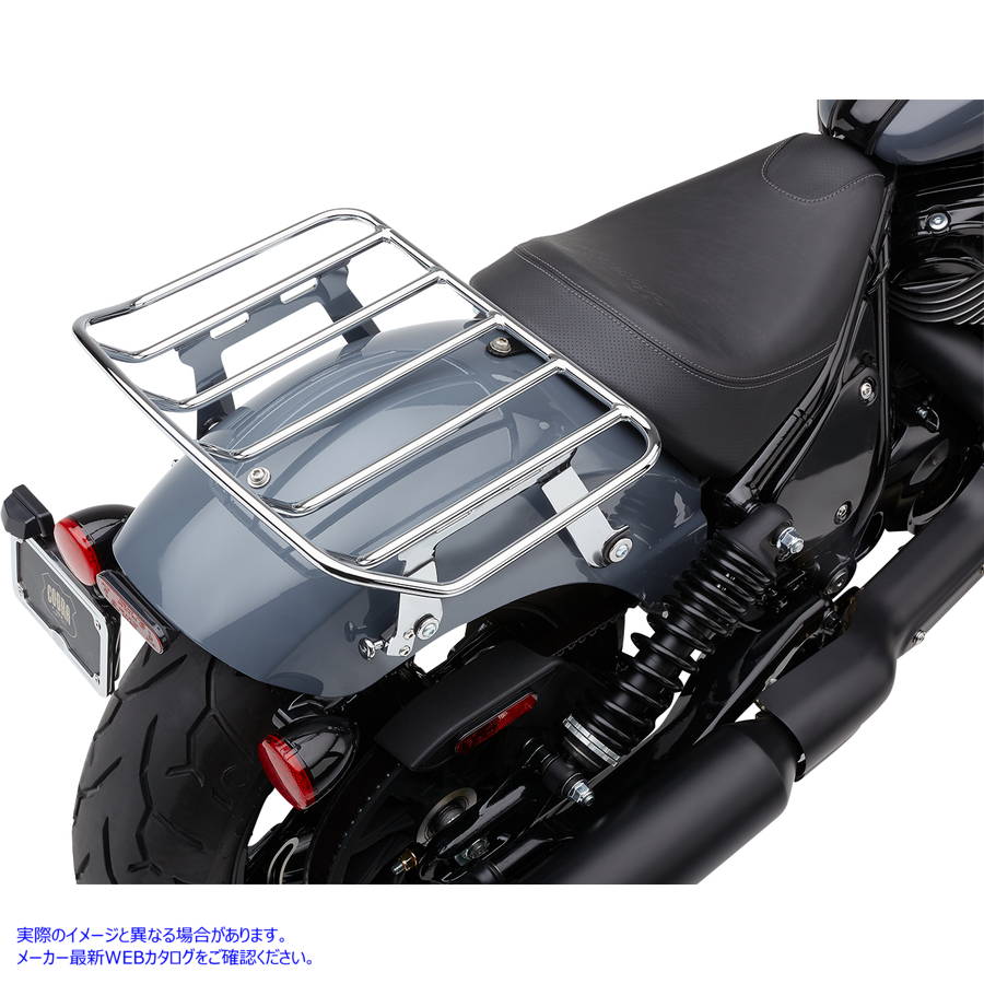 取寄せ BigAssR取り外し可能な荷物ラック コブラ Detachable Luggage Rack - Chrome 502-2602 15101021