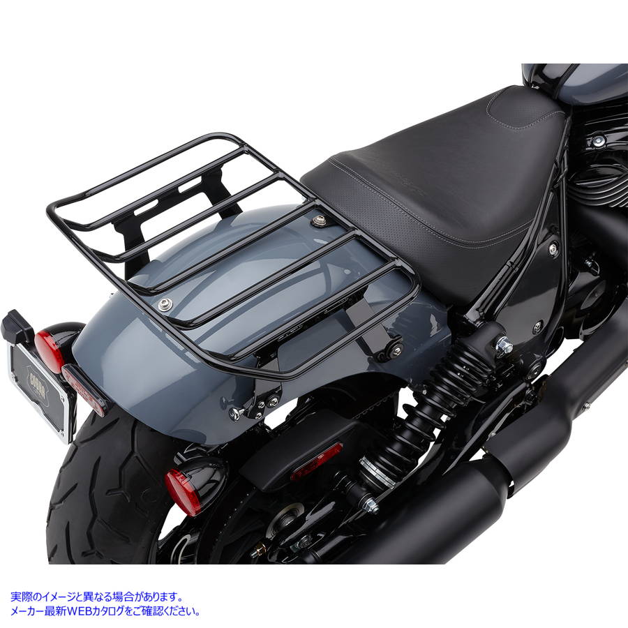 取寄せ BigAssR取り外し可能な荷物ラック コブラ Detachable Luggage Rack - Black 502-2602B 15101022