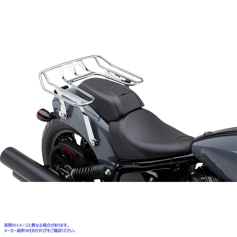 取寄せ BigAssR取り外し可能なラップラック コブラ Detachable Wrap Around Rack - Chrome - Chieftain 502-2603 15101023