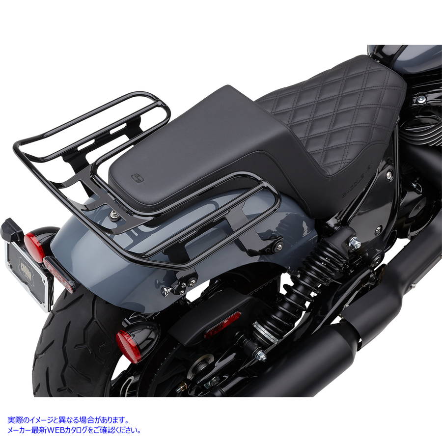 取寄せ BigAssR取り外し可能なラップラック コブラ Detachable Wrap Around Rack - Black - Chieftain 502-2604B 15101026