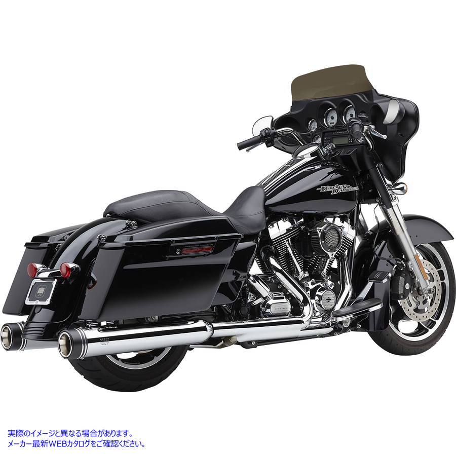 取寄せ 隣人がマフラーを嫌っています コブラ 4-1/2 Neighbor HatersR Series Mufflers - Chrome 6290 18011506
