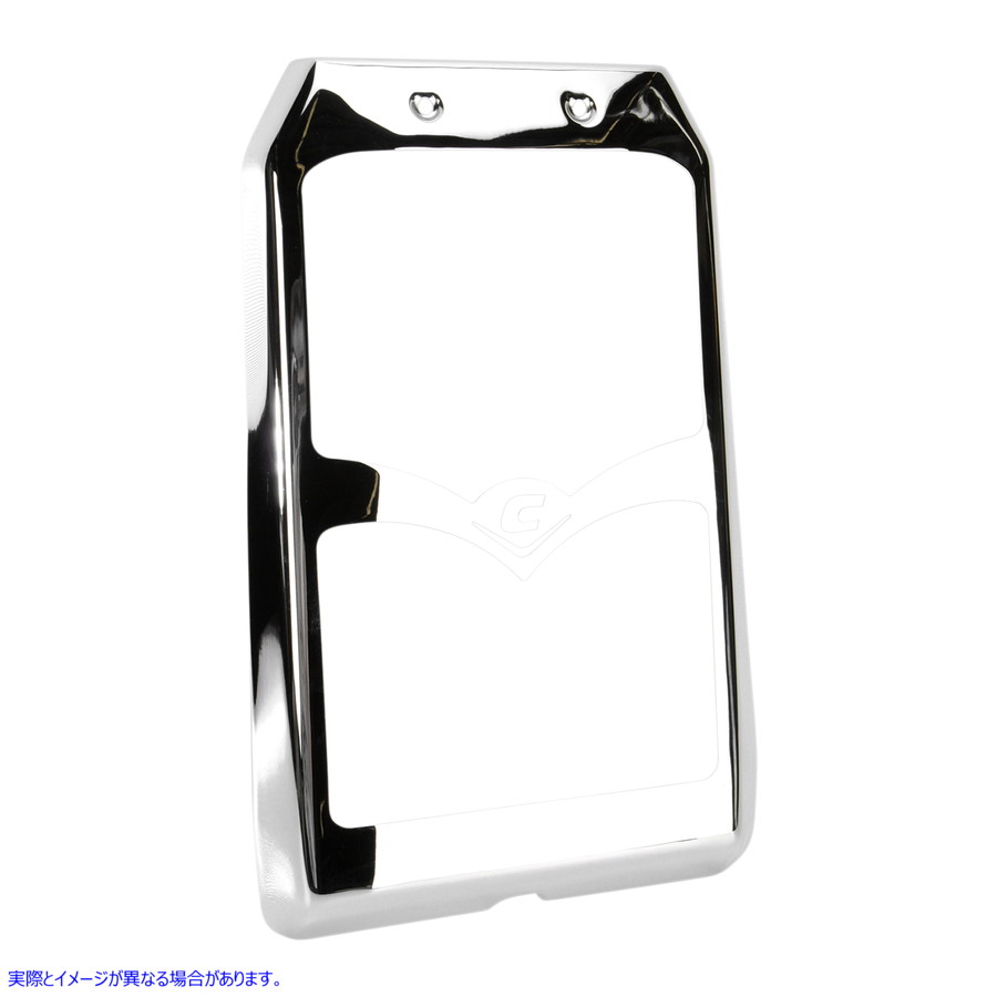 取寄せ ラジエーターカバー コブラ Radiator Cover - Chrome - Yamaha 05-9370 19040082