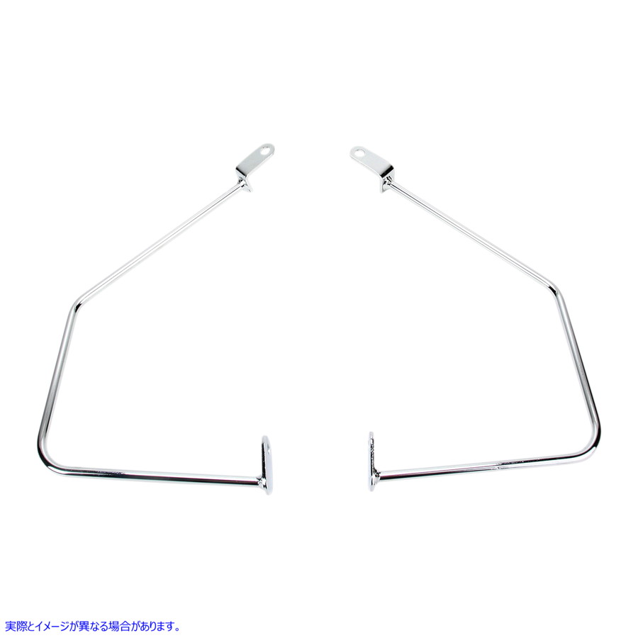 取寄せ Suzukiのサドルバッグプロテクターとサポート コブラ Saddlebag Supports 02-6320 BLV26320