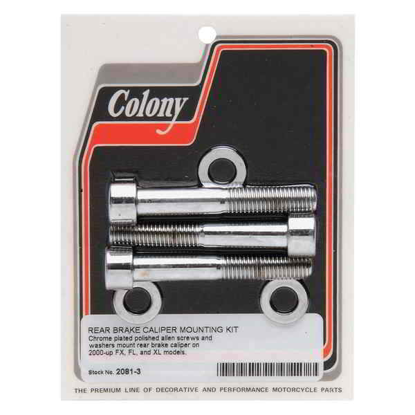 取寄せ ボルトキット コロニー Bolt Kit - Caliper - Rear 2081-3 24010124