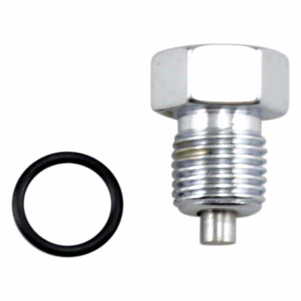 取寄せ 排水プラグ コロニー Drain Plug - Oil Tank with Gasket - Magnetic - Chrome 2296-1 24010438