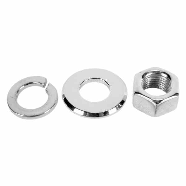 取寄せ フロントアクスルナットとワッシャーキット コロニー Nut/Washer Kit - Chrome 8769-3 24010447