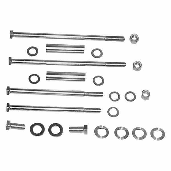 取寄せ フロントアッパーおよびロワーモーターマウントハードウェア コロニー Motor Mount - Chrome - XL 9798-20 24010631