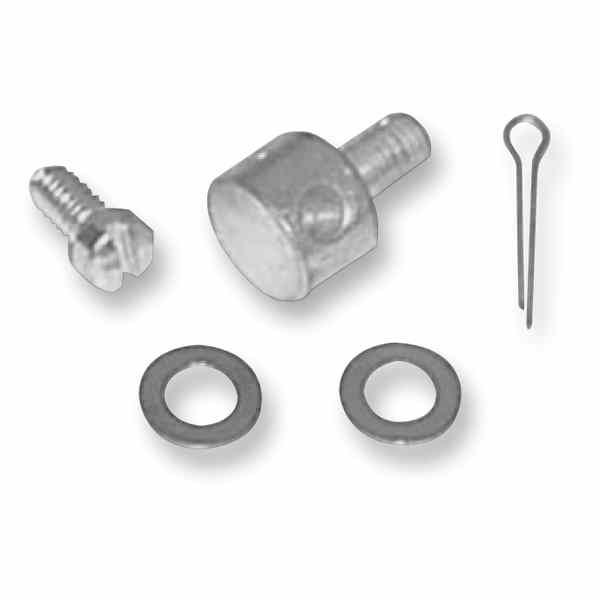 取寄せ Linkert/Bendixキャブレタースロットルレバーワイヤーブロックキット コロニー Throttle Lever Wire Block - Linkert/Bendix Carburetor - Standard - Kit 2658-5 24010651