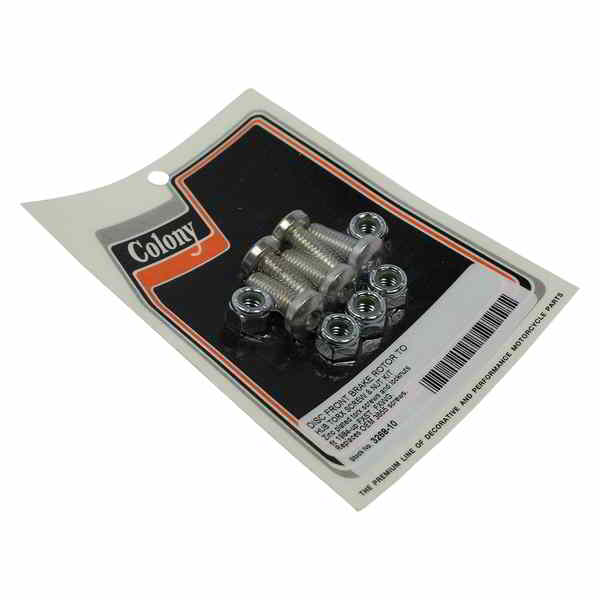 取寄せ コロニー Bolts with Nuts - Front/Brake Rotor - Kit 3268-10 24011321