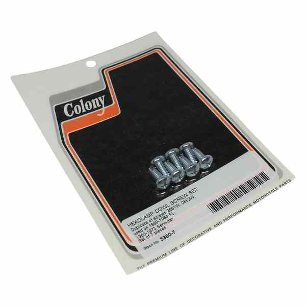 取寄せ コロニー Screws - Headlamp/Cowl - Set 3360-7 24041026