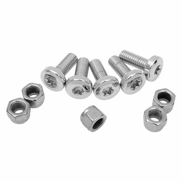 取寄せ ベルトプ??レー、スプロケット、ローターマウントハードウェアキット コロニー Mounting Hardware Kit with Nuts - Brake Rotor - Torx/Button-Head - 7/8 9807-10 DS189701