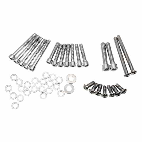 取寄せ ボルトキット コロニー Bolt Kit - Primary Cover - Polished - Dyna 8919-19P DS189748