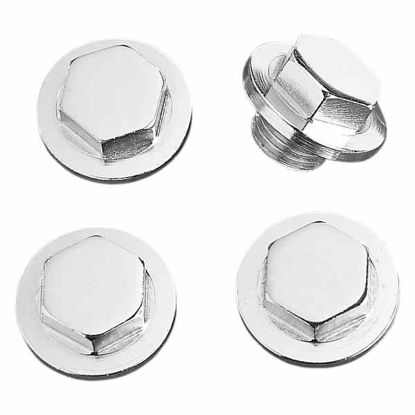 取寄せ クロムキャップナットキット コロニー Cap - Rocker End - Big Twin 8614-4 DS189842