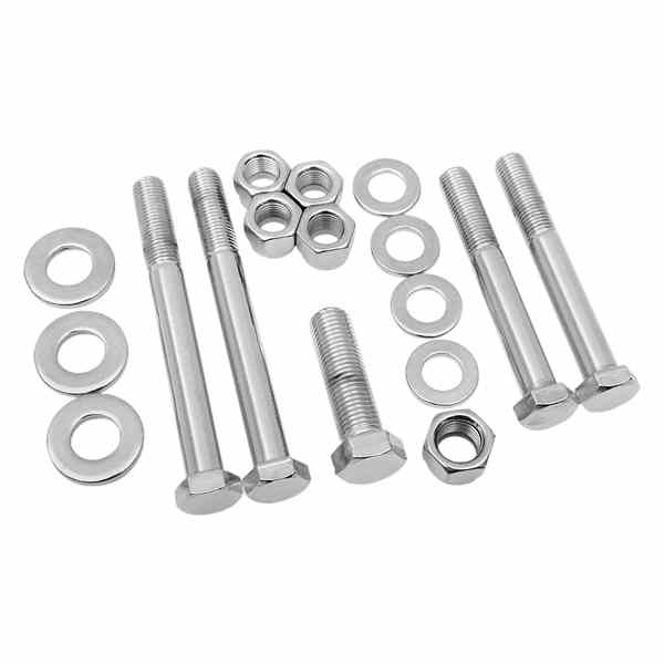 取寄せ Chrome Stock HEX-HEADハードウェアキット コロニー Mount Kit - Motor - Big Twin 8806-17 DS189914