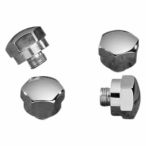 取寄せ クロムメッキのロッカーシャフトエンドプラグ コロニー Rocker Plug 7143-4 DS189930