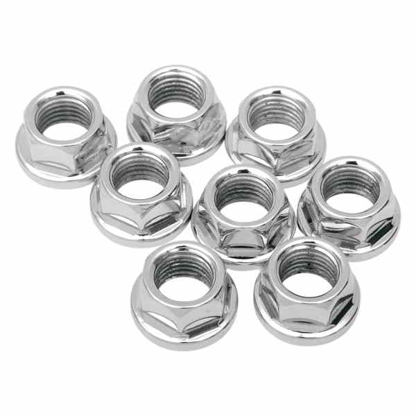 取寄せ Chrome Stock HEX-HEADハードウェアキット コロニー Nut Kit - Cylinder Base - Stock - Big Twin 9100-8 DS189959