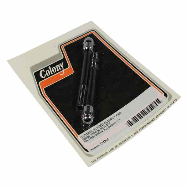 取寄せ Chrome Acorn Hardwareキット コロニー Acorn Screw Kit - Generator 7113-2 DS189981