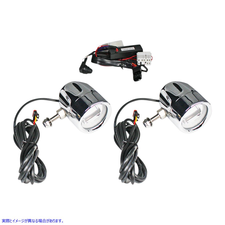 取寄せ ProbeamRLEDハローフォグランプ カスタムダイナミクス LED Fog Light - HD - Chrome PB-FOG-HD-C 20012198