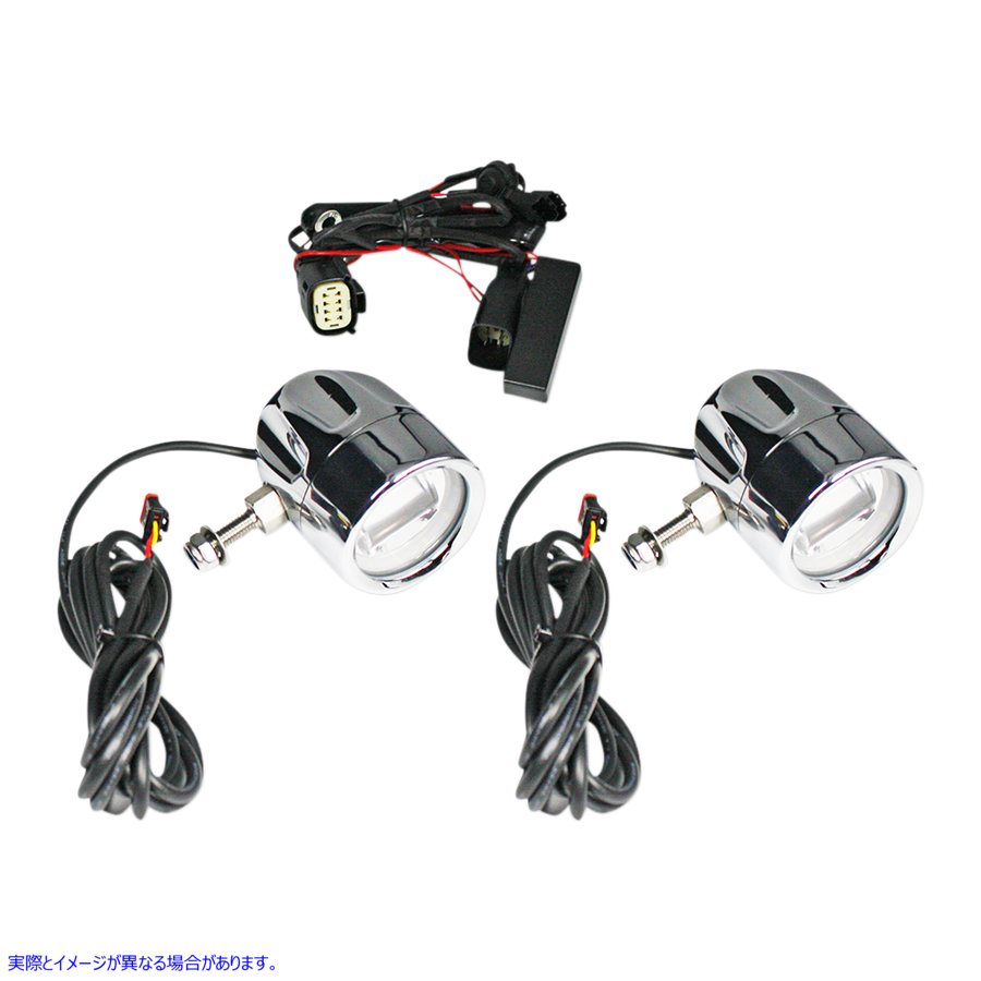 取寄せ ProbeamRLEDハローフォグランプ カスタムダイナミクス LED Fog Light - SS6 - Chrome PB-FOG-SS6-C 20012200