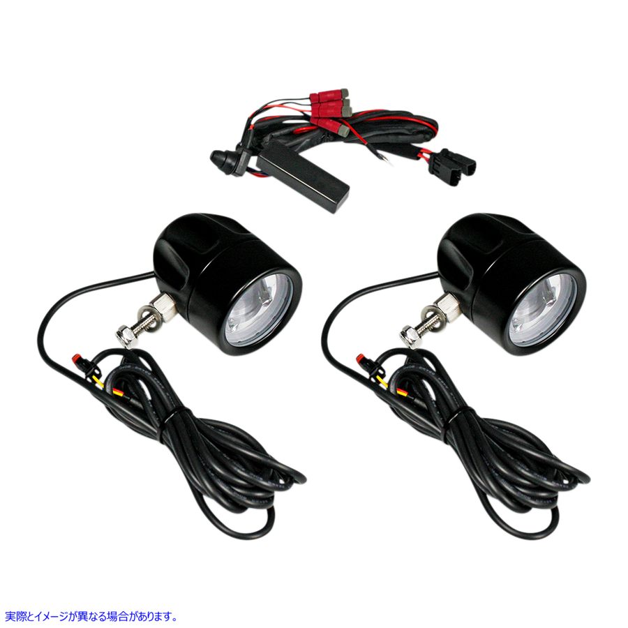 取寄せ ProbeamRLEDハローフォグランプ カスタムダイナミクス LED Fog Light - Universal - Black PB-FOG-UNV-B 20012207