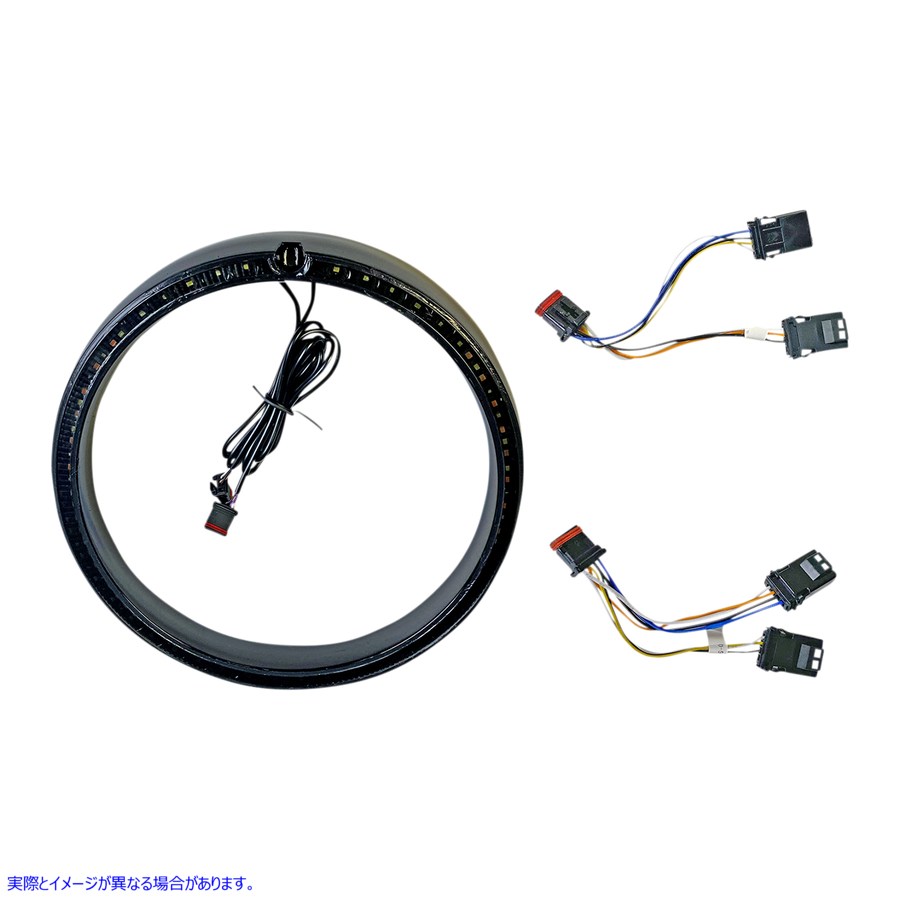 取寄せ probeamRターンシグナルリングトリム カスタムダイナミクス Standard Trim Ring - Black PB-7TR-AW-1B 20012307