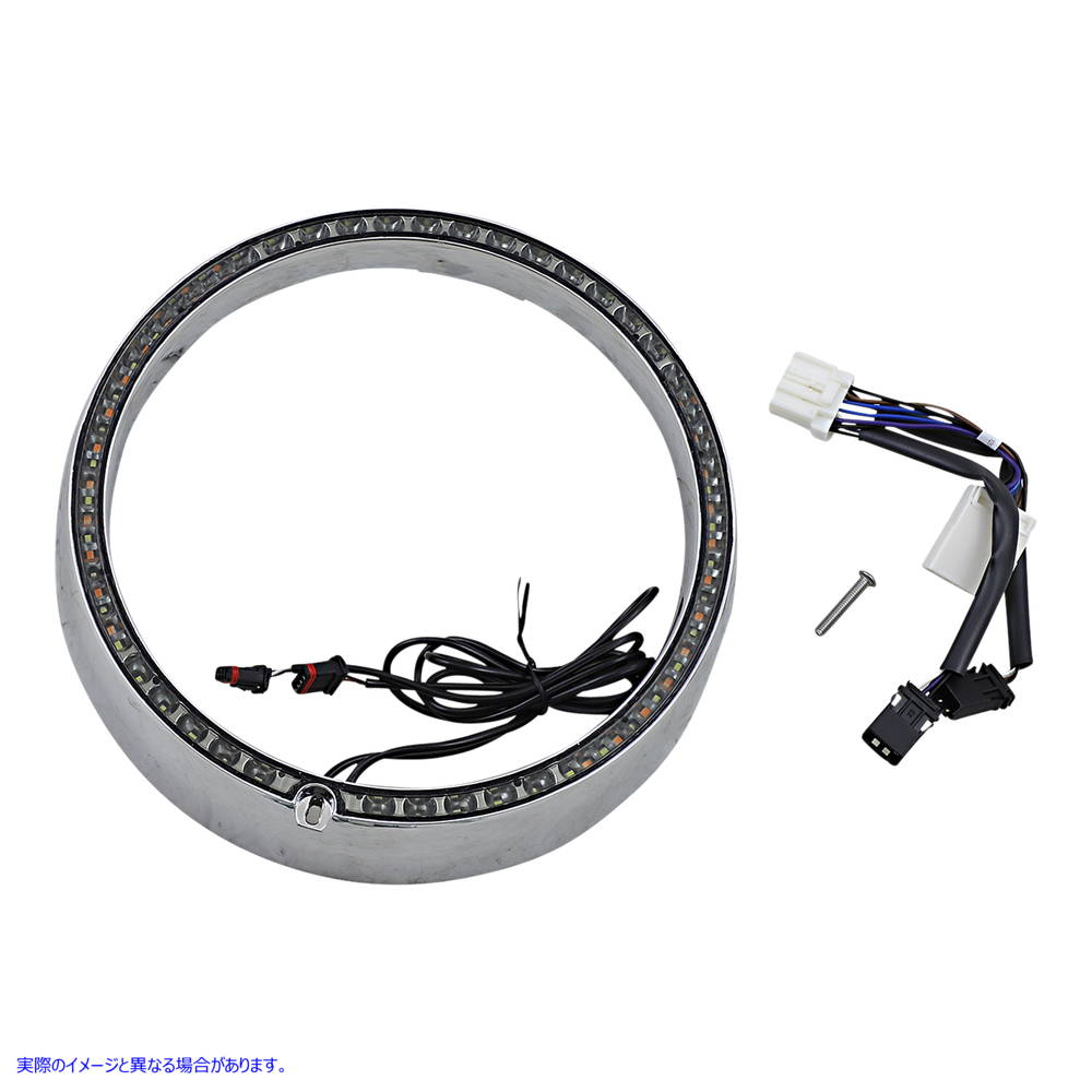 取寄せ probeamRターンシグナルリングトリム カスタムダイナミクス Sequential Trim Ring - Chrome PB-7TR-SEQ-3C 20012318