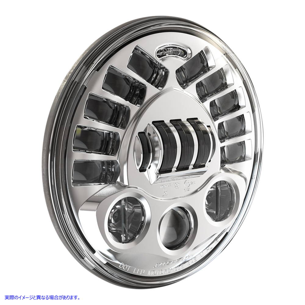 取寄せ ProbeamR適応ヘッドランプ カスタムダイナミクス Adaptive Headlight - 5.75 - Chrome PB-575A-C 20012416