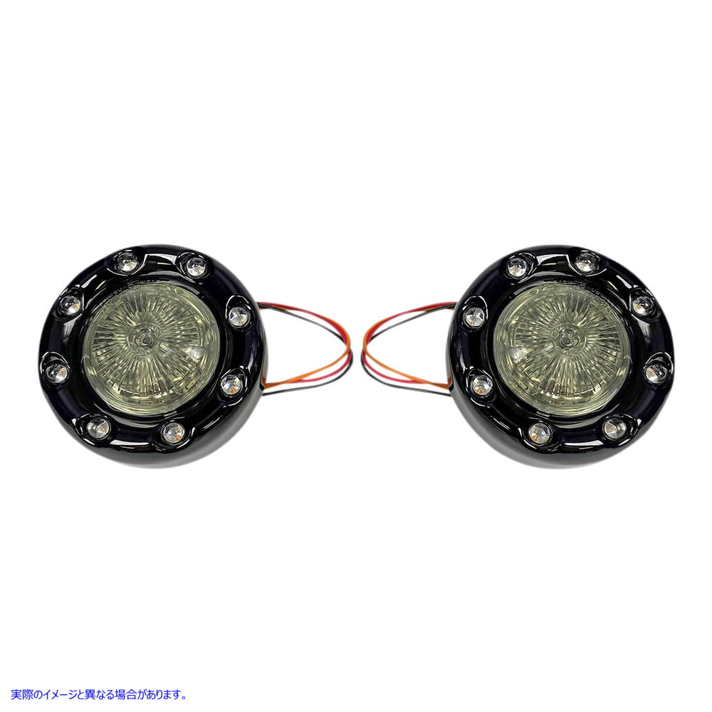 取寄せ ProbeamRBulletRingz?1157リアターンシグナル カスタムダイナミクス Bullet Turn Signal 1157 - Black - Smoke Lens PB-BR-RR-57-BS 20201878