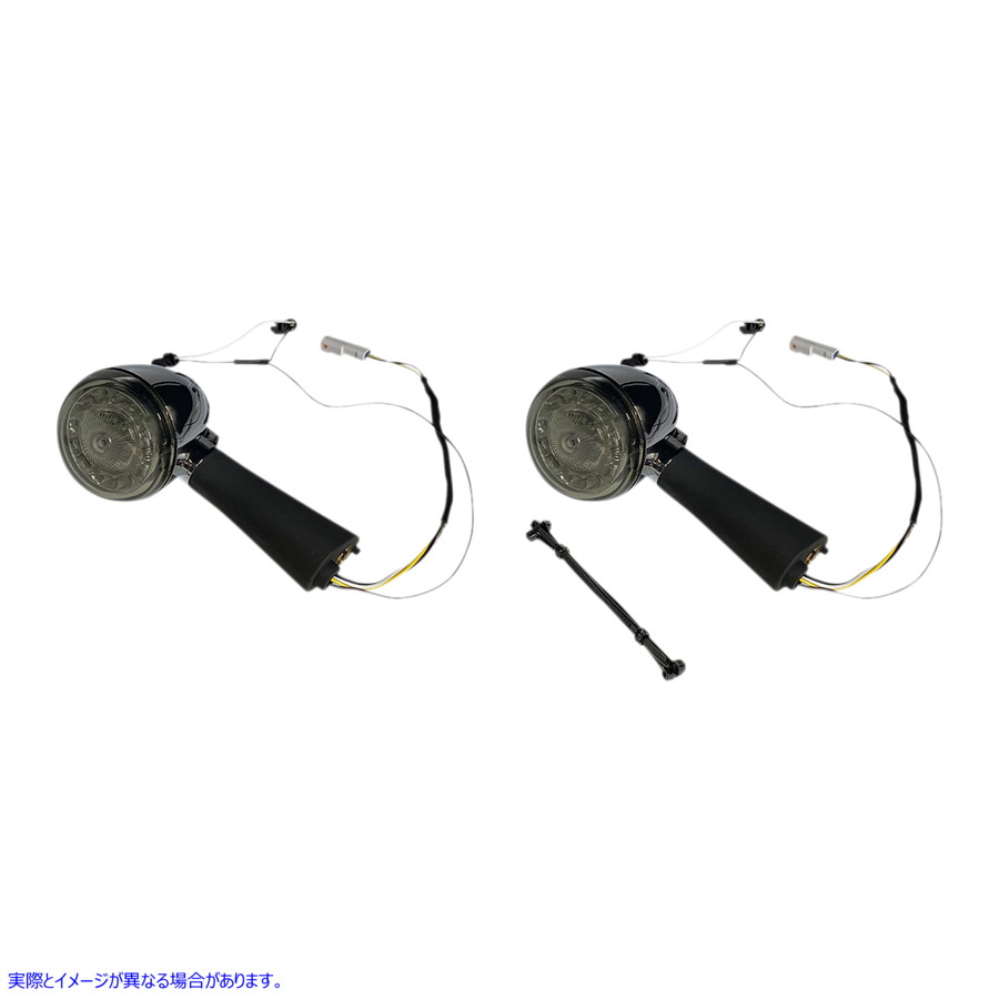 取寄せ ProbeamRRedRing Turn Signal LED カスタムダイナミクス Rear LED Tun Signal Ringz - Smoke - Scout PB-SCOUT-RR-CS 20201913