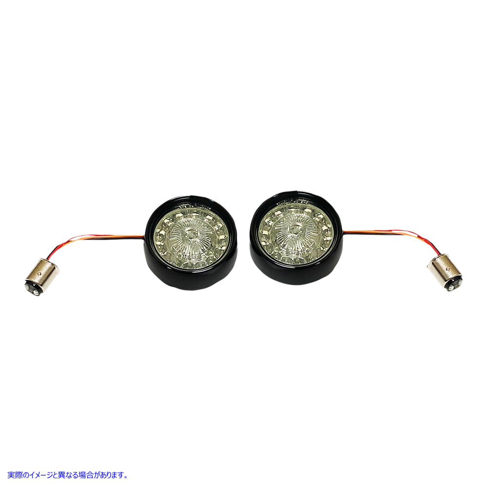 取寄せ 信号挿入をターンします カスタムダイナミクス Turn Signal Insert - Red/Smoke PBBB-RR-1157BS 20201981